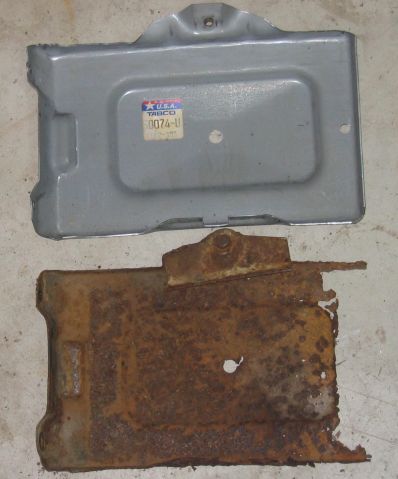 1980 GMC K/25 battery tray