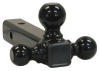 Tri-Ball, Black Towing Balls, Tubular Shank