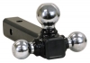 Tri-Ball Chrome Towing Balls, Tubular Shank