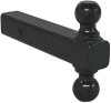 DOUBLE BALL MOUNT, 2"X1-7/8"" SHANK    